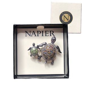 Napier 1922 (Vintage) Turtles Pendant - Live Show Item